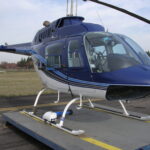IMC Helicopter Camera Mount on Bell 206
